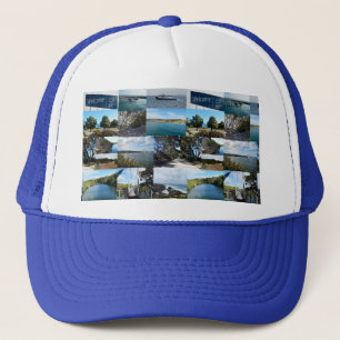 Kangaroo Island, Australien, Fotocollage, Truckerkappe