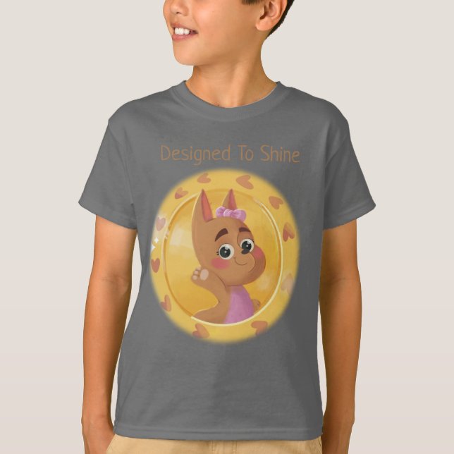 Kangaroo Kate Child's Shirt (Vorderseite)