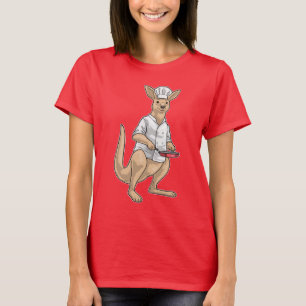 Kangaroo-Kochpfanne-Kochen T-Shirt