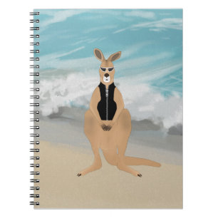 Kangaroo-Notebook Notizblock
