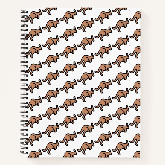 Kangaroo Notizbuch (Vorderseite)