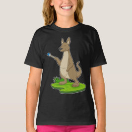 Kangaroo Pinselpinsel T-Shirt