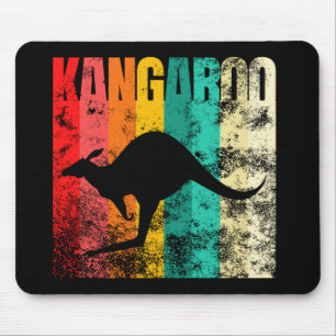 Kangaroo Retro Mousepad