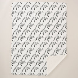 Kangaroo Sketch Sherpadecke