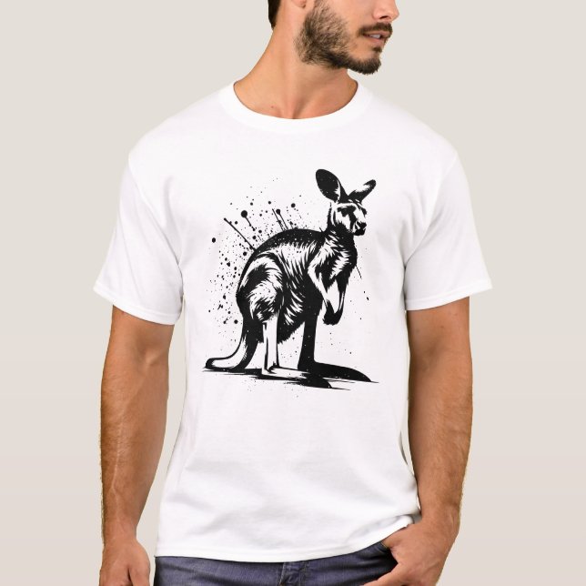 Kangaroo T-Shirt (Vorderseite)