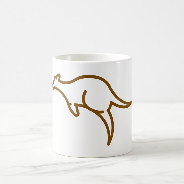 Kangaroo-Tasse Kaffeetasse (Mittel)
