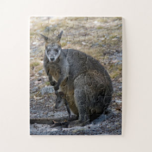 Kangaroo Wallaby und Baby Joey Easy Kids