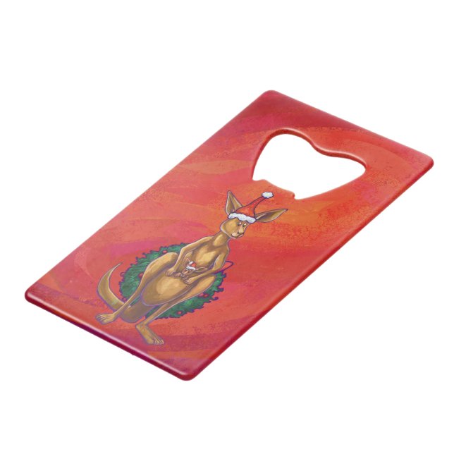 Kangaroo Xmas En Rouge (Devant Angle)