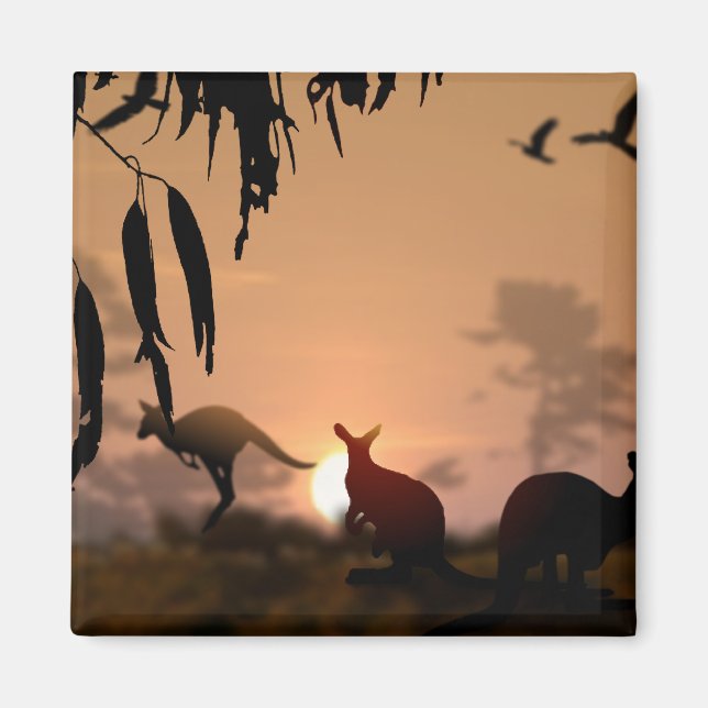 Kangaroos Magnet (Vorne)