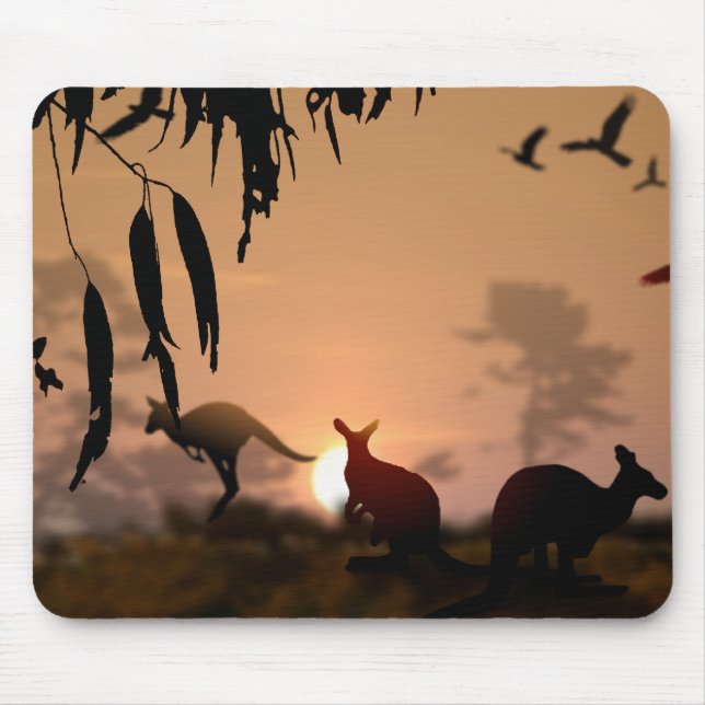 Kangaroos Mousepad (Vorne)