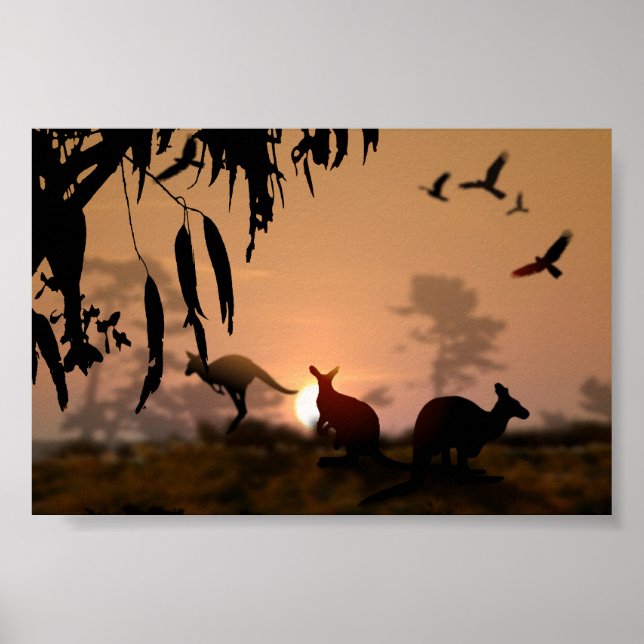 Kangaroos Poster (Vorne)