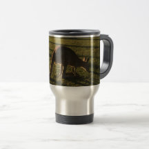 Känguru an der Dämmerungsreise-Tasse