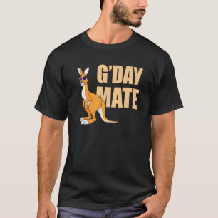 Känguru Australien G'Day Kumpel Australisches Sym T-Shirt