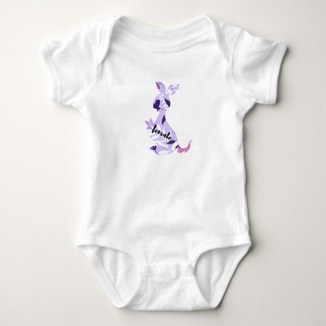 Känguru Baby Strampler (Vorderseite)