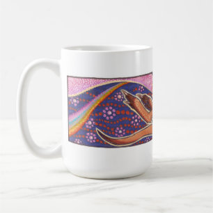 Känguru, der die Dämmerung träumt Kaffeetasse