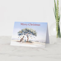 Känguru Koalas Schnabeltier Weihnachten Gummibaum