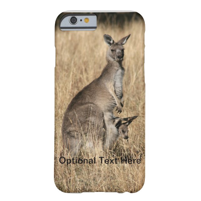 Känguru mit Baby Joey im Beutel Case-Mate iPhone Hülle (Rückseite)