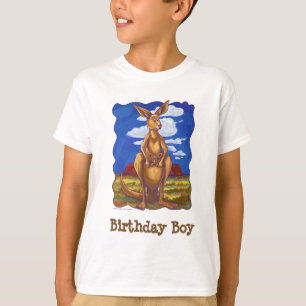 Känguru-Party-Mitte T-Shirt