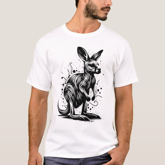 Känguru T-Shirt (Vorderseite)