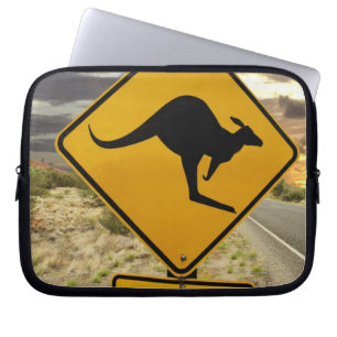 Känguruzeichen, Australien Laptopschutzhülle