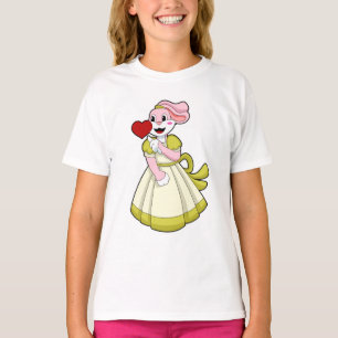 Kaninchen als Braut mit Hochzeitskleid.PNG T-Shirt