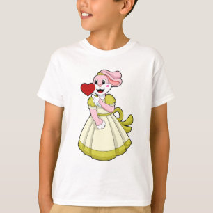 Kaninchen als Braut mit Hochzeitskleid.PNG T-Shirt