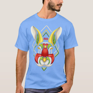 Kaninchen als chinesischer Drache für 2023 chinesi T-Shirt