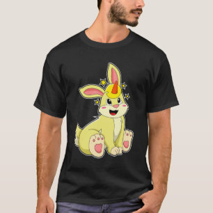 Kaninchen als Einhorn T-Shirt