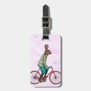 Kaninchen auf dem Fahrrad 3 Gepäckanhänger
