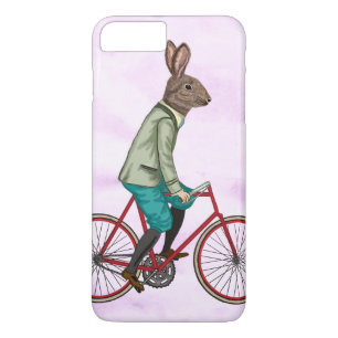 Kaninchen auf Fahrrad 3 Case-Mate iPhone Hülle