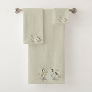 Kaninchen Badhandtuch Set