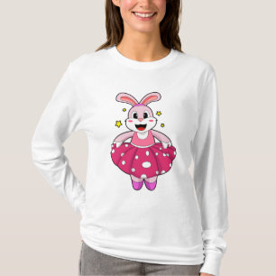 Kaninchen beim Balletttanz T-Shirt