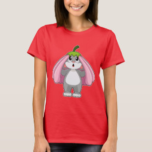 Kaninchen-Blume T-Shirt