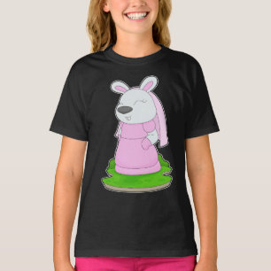 Kaninchen Brautschleier Hochzeit T-Shirt