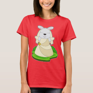 Kaninchen Brautschleier Hochzeit T-Shirt