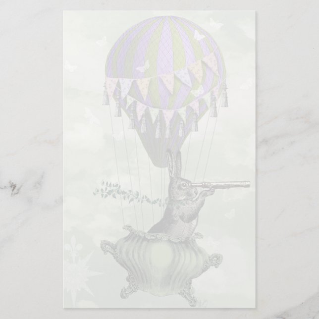 Kaninchen Briefpapier (Vorderseite)