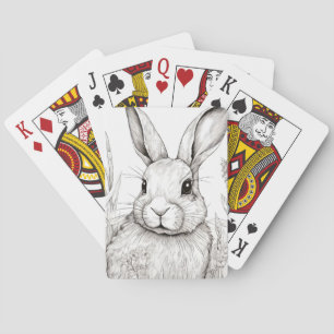 Kaninchen Bunny Friedlich Nature Pinacoteca Casa R Spielkarten