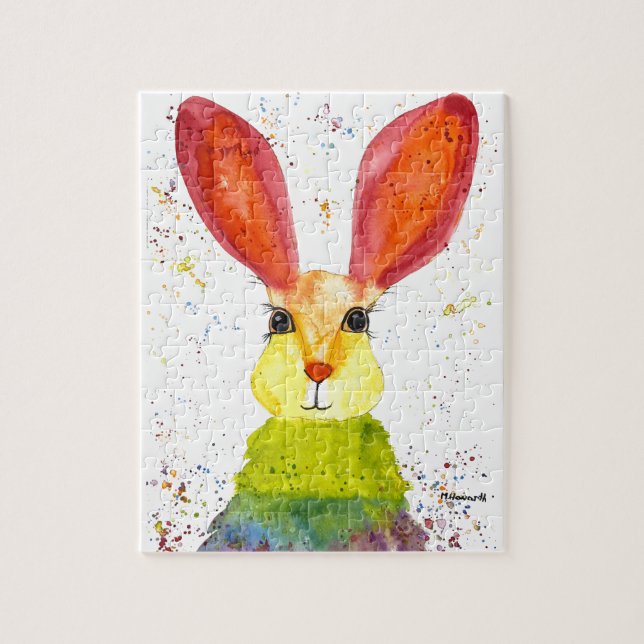 Kaninchen Bunny Hare Oaster Tierwelt Niedlich (Vertikal)