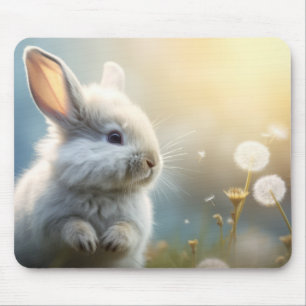 Kaninchen Bunny Wild Animal Tranquile Peace Mousepad