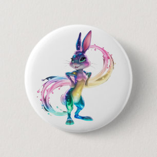 Kaninchen Button