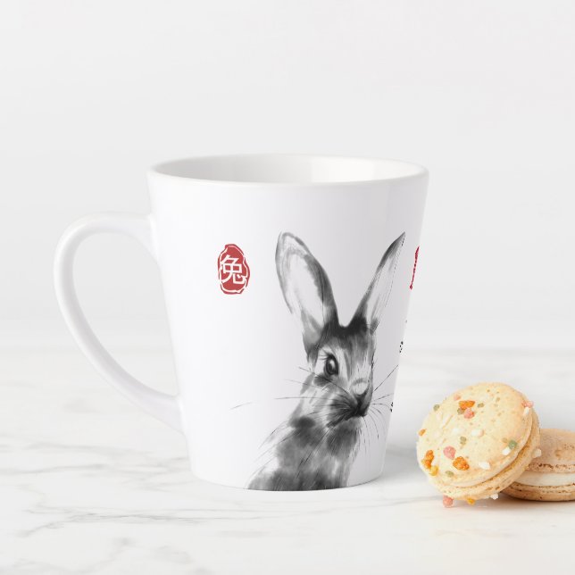 Kaninchen Chinesischer Mondkalender Neujahrsgipfel Milchtasse (Beispiel)
