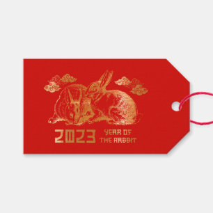 Kaninchen Chinesisches Sternzeichen Lunar Neujahr Geschenkanhänger