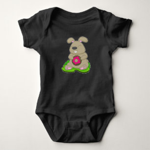Kaninchen Donut Baby Strampler