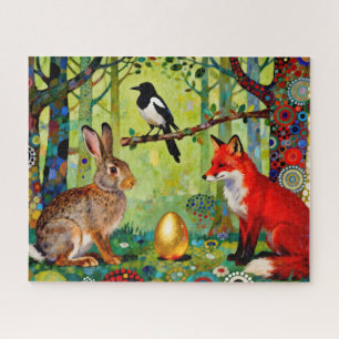 Kaninchen, Elster, Fuchs und "Das Geheimnis des Wa