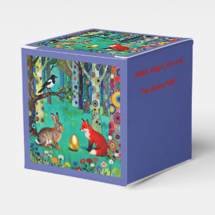 Kaninchen, Elster, Fuchs und „Der Weg des Teilens“ Geschenkschachtel