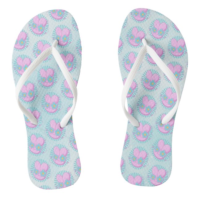Kaninchen Flip Flops (Fußbett)