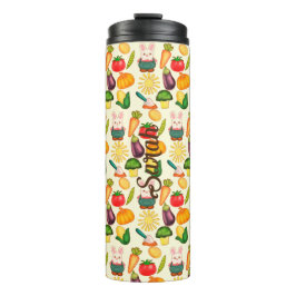 Kaninchen Gemüsesorten Bauer Thermosbecher