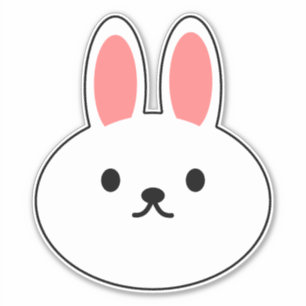 Kaninchen-Hase Aufkleber