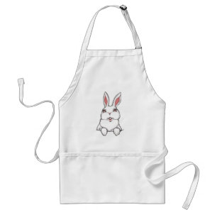 Kaninchen-Hasen-Schürze Ostern Hase Süße BBQ-Schür Schürze