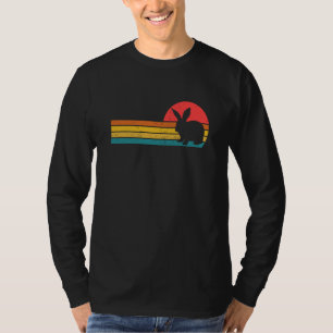 Kaninchen Haustier Retro 80er Vintage T-Shirt